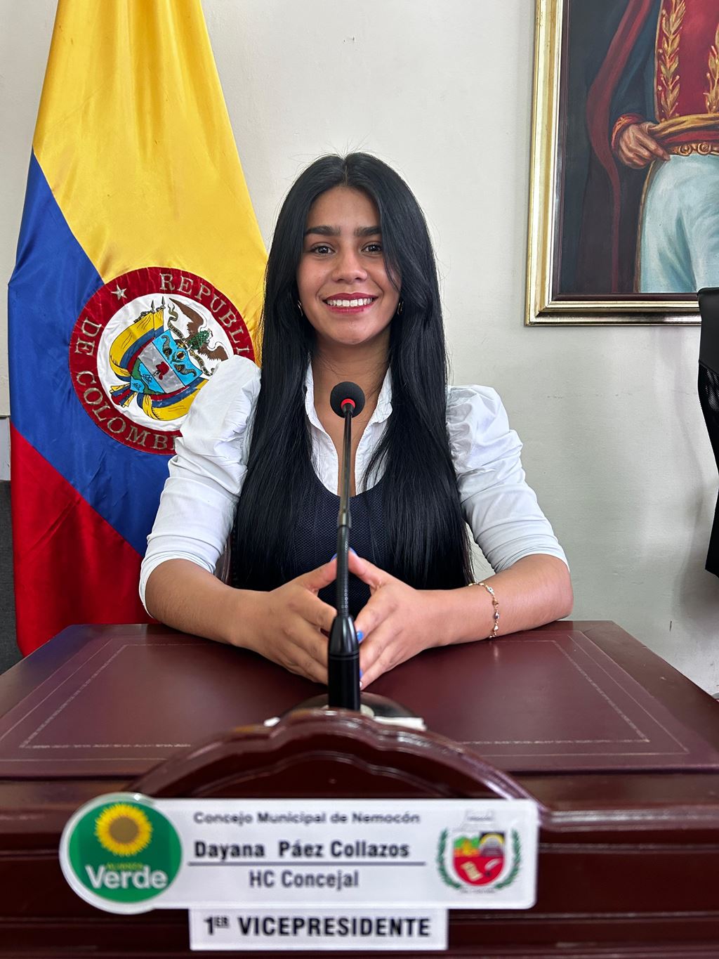 Retrato de Dayana Yulieth Paez Collazos
