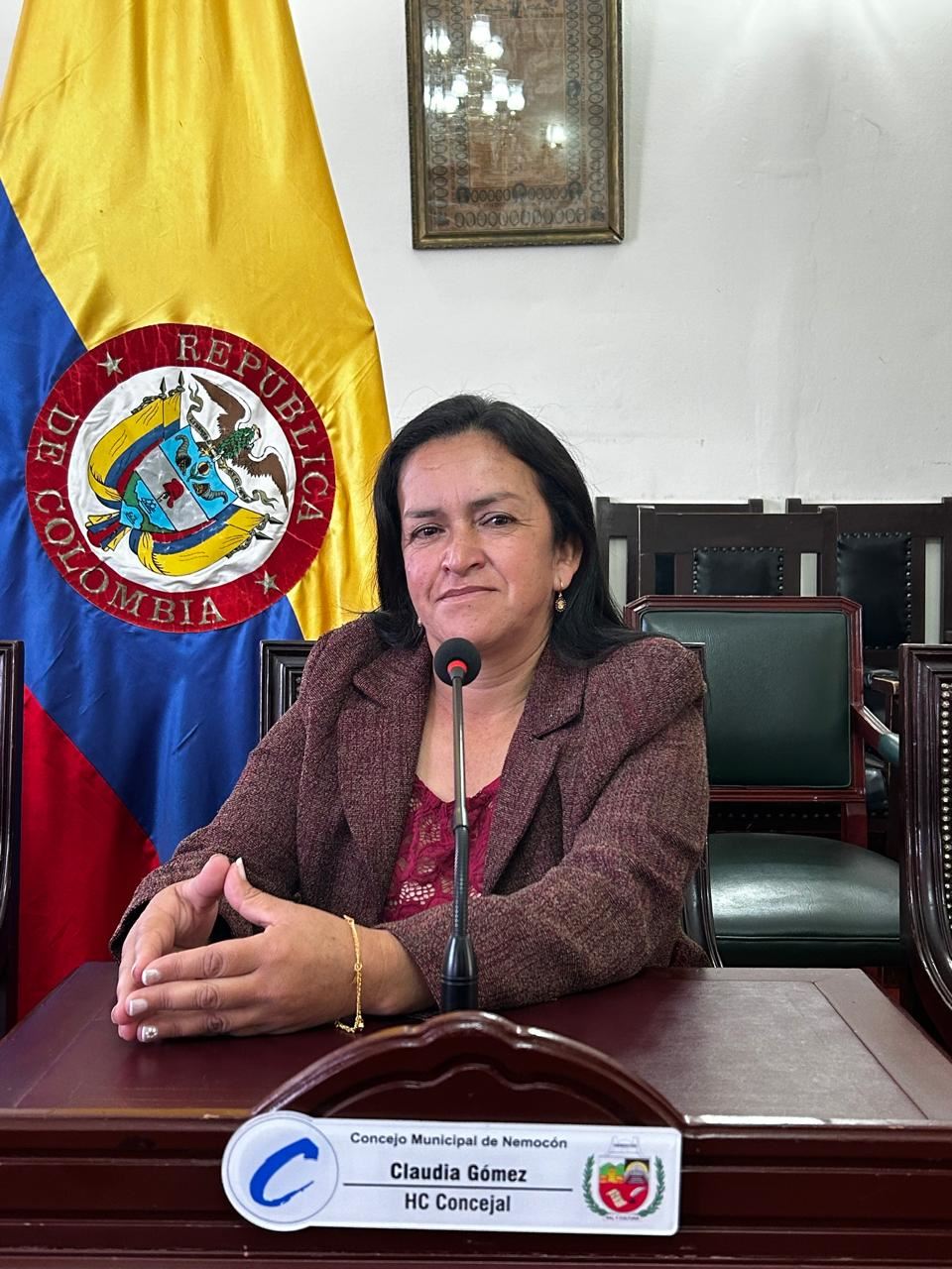 Retrato de Claudia Irene Gomez Gomez